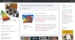 Desktop Screenshot of energiezuinighuis.nl